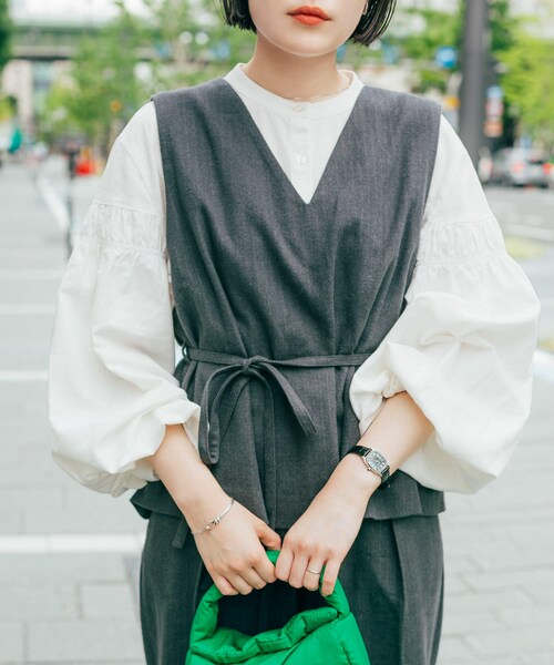 M&KYOKO エムアンドキョウコ ショールカラーコート ニットカーディガン