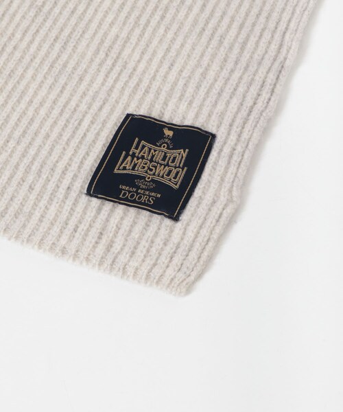 URBAN RESEARCH DOORS(アーバンリサーチドアーズ)の「ハミルトンマフラー(マフラー・メンズ・OFF WHITE/MIX BROWN/BLACK/SAGE GREEN・-)」の11枚目の写真
