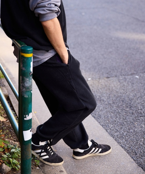ADAM ET ROPE'（アダムエロペ）の「《別注》【Needles/ニードルズ】Zipped Sweat Pant（その他パンツ・メンズ・ブラック・L/M/S/XL）」の18枚目の写真