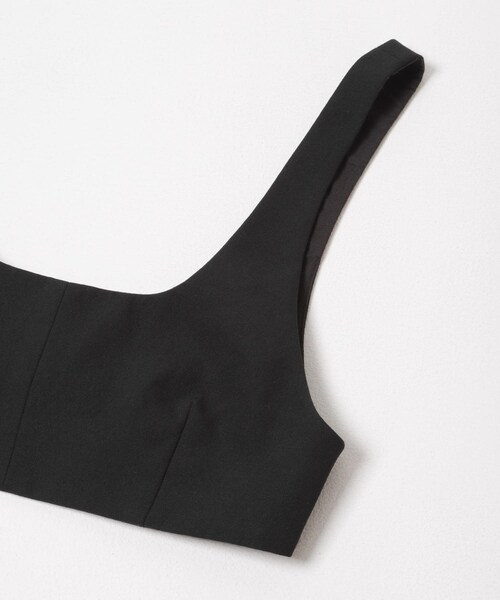 URBAN RESEARCH(アーバンリサーチ)の「new basic HIGH TWIST WOOL BUSTIER(その他トップス・レディース・CHECK/BLACK・Free)」の5枚目の写真