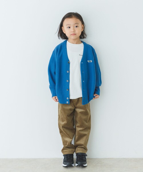 URBAN RESEARCH DOORS(アーバンリサーチドアーズ)の「『別注』PENNEYS×DOORS THE FOX Vネックカーディガン(KIDS)(カーディガン/ボレロ・キッズ・RED/BLUE/TOP GRAY・105/120/135)」の18枚目の写真