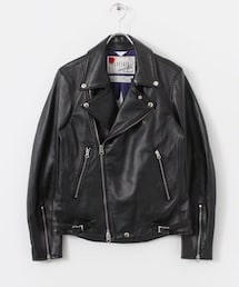 URBAN RESEARCH Sonny Label | SEVESKIG　別注GOAT SKIN S-RIDERS JACKET(ライダースジャケット)