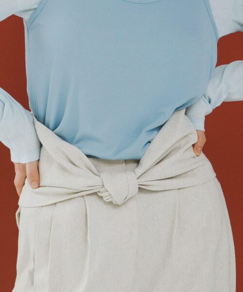 LAATO（ラート）の「twist bustier（キャミソール・レディース・シャドウ/クリーム・Free）」の9枚目の写真