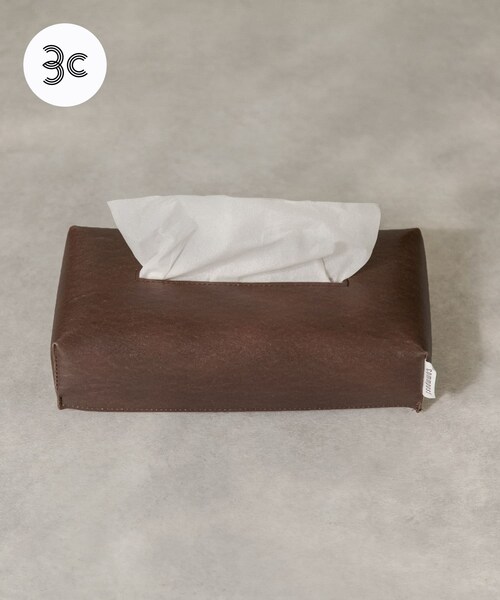 URBAN RESEARCH DOORS(アーバンリサーチドアーズ)の「『一部WEB限定カラー』commpost TISSUE BOX(その他雑貨・メンズ・Wine/Brown/Black/Natural/Navy/Green・one)」の3枚目の写真