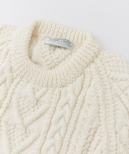 URBAN RESEARCH DOORS（アーバンリサーチドアーズ）の「TRADITIONAL IRISH CLANS　Byrne（ニット/セーター・メンズ・NATURAL/NAVY・42）」の5枚目の写真