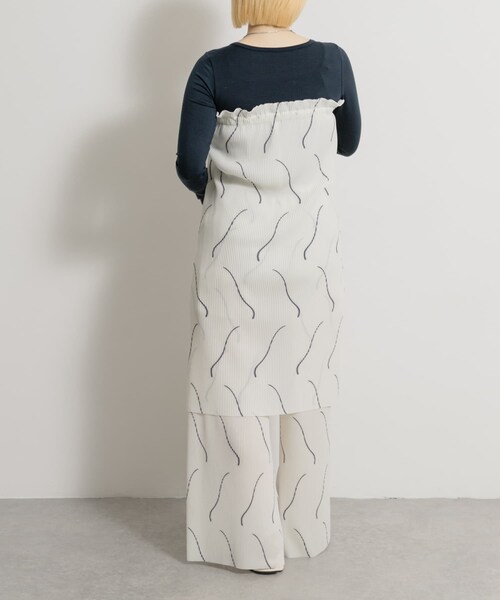 THE GOODLAND MARKET（ザグッドランドマーケット）の「Jens　UNDER PANTS DRESS 2（その他パンツ・レディース・PRINT MONO/MULTI・1）」の5枚目の写真