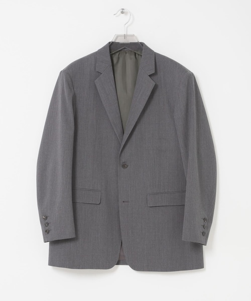 URBAN RESEARCH(アーバンリサーチ)の「semoh TAILORED JACKET(テーラードジャケット・メンズ・GREY/BLACK・2/3)」の2枚目の写真