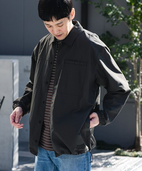URBAN RESEARCH DOORS(アーバンリサーチドアーズ)の「『別注』Marmot×DOORS COACH SHIRTS JACKET(テーラードジャケット・メンズ・INK BLACK/NAVY/TEAL/IVORY・M/L/XL)」の15枚目の写真