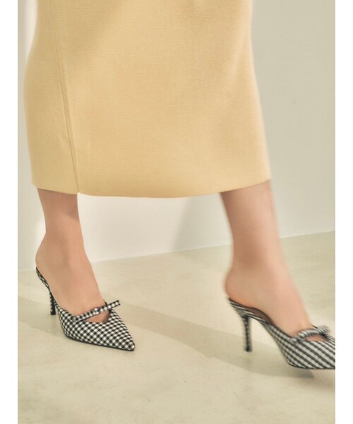 RESEXXY（リゼクシー）の「デザインセパレートパンプス（パンプス・レディース・ブラック/ミックス・S/M/L）」の11枚目の写真