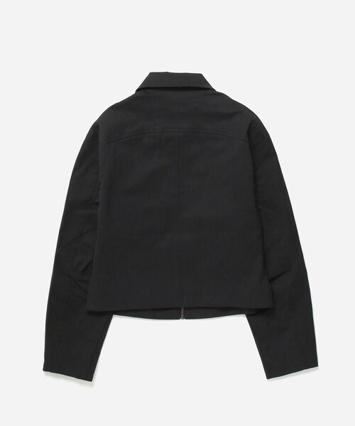 Saturdays NYC（サタデーズ ニューヨークシティ ）の「JIAO SANDED TWILL JACKET（ミリタリージャケット・メンズ・ブラック/オリーブ・L/M/S/XL/XS）」の22枚目の写真