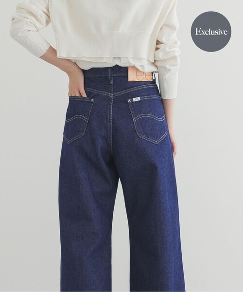 URBAN RESEARCH DOORS(アーバンリサーチドアーズ)の「『別注』Lee101×DOORS WIDE PANTS(デニムパンツ・レディース・ONE WASH/USED/BLUE OW・XS/S/M/L)」の3枚目の写真