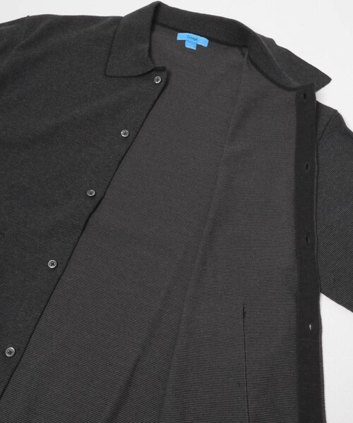 URBAN RESEARCH DOORS（アーバンリサーチドアーズ）の「FORK&SPOON　ニットポロカーディガン（カーディガン/ボレロ・メンズ・CCLｘGRY/GRYｘOFF・4/5）」の10枚目の写真