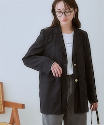 nissen | オーバーサイズテーラードジャケット(テーラードジャケット)