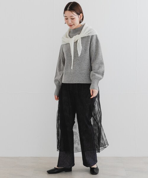 URBAN RESEARCH ROSSO（アーバンリサーチロッソ）の「F by ROSSO　ハミルトンハイネックニット（ニット/セーター・レディース・L/GREIGE/GRAY/D/CHERRY/BLUE・FREE）」の11枚目の写真