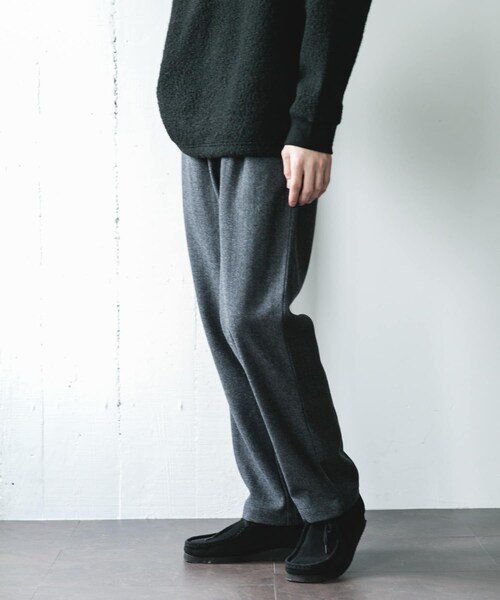URBAN RESEARCH DOORS（アーバンリサーチドアーズ）の「ウール混ヘリンボーンイージートラウザー（その他パンツ・メンズ・BROWN/BLACK・M/L）」の5枚目の写真