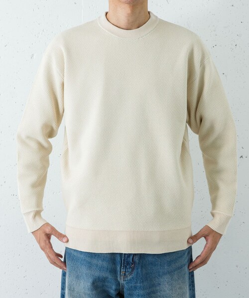 URBAN RESEARCH(アーバンリサーチ)の「モールリュクスプルオーバー(その他トップス・メンズ・IVORY/CHARCOAL/BLACK・M/L)」の13枚目の写真