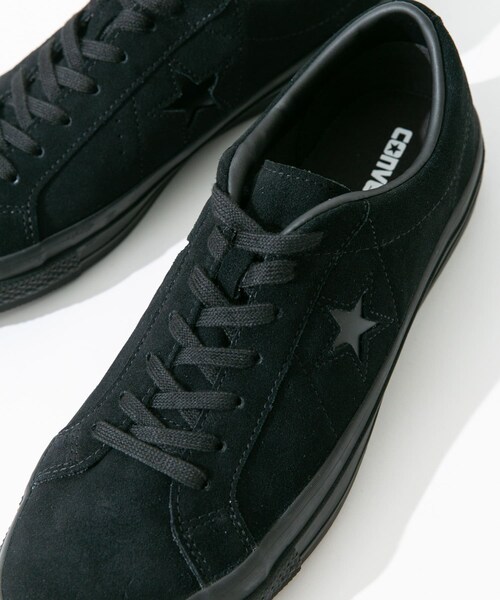 URBAN RESEARCH Sonny Label（アーバンリサーチサニーレーベル）の「CONVERSE　ワンスター スエード（スニーカー・メンズ・ブラック・7.5/8/8.5/9）」の4枚目の写真