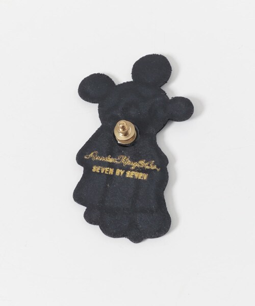 URBAN RESEARCH（アーバンリサーチ）の「SEVEN BY SEVEN　LEATHER CARVING PINS M（ブローチ/コサージュ・メンズ・010 BLACK/040 BEIGE・Free）」の5枚目の写真