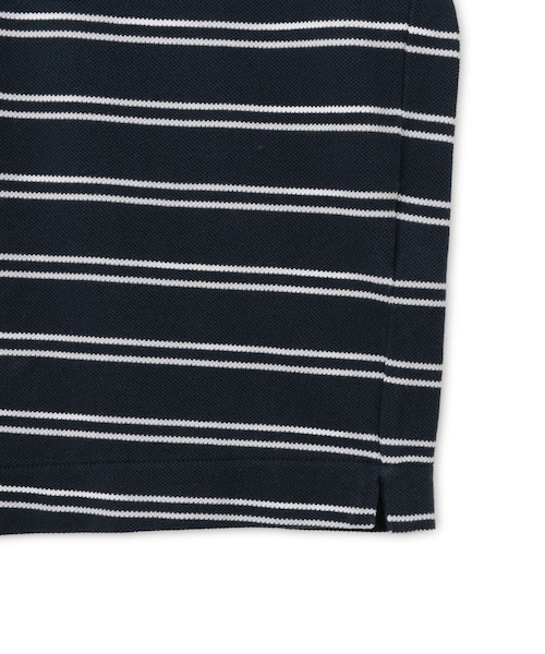 ADAM ET ROPE'(アダムエロペ)の「【Sporty&Rich(スポーティー アンド リッチ)】Signature Logo Polo(ポロシャツ・レディース・ネイビー・S)」の6枚目の写真