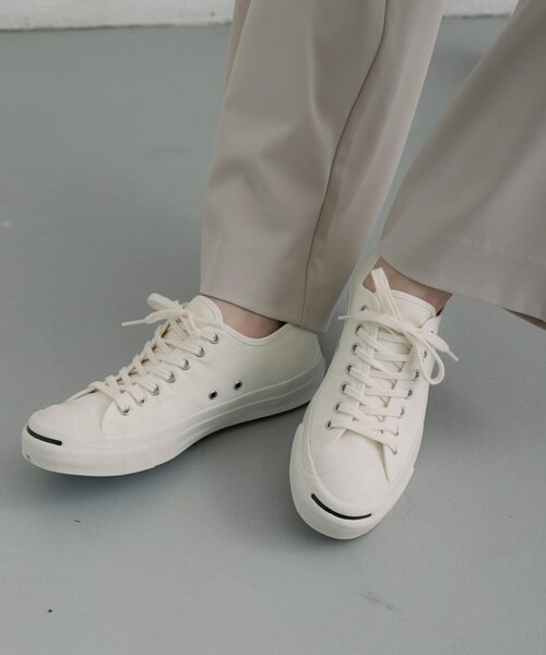 SENSE OF PLACE by URBAN RESEARCH(センスオブプレイスバイアーバンリサーチ)の「Converse JACK PURCELL CL(スニーカー・メンズ・WHITE/BLACK・26/27/28)」の10枚目の写真