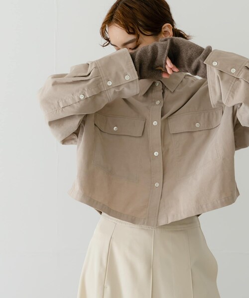URBAN RESEARCH（アーバンリサーチ）の「カシミヤアームウォーマー（ベルト・レディース・WHITE/BROWN/CHARCOAL・FREE）」の20枚目の写真