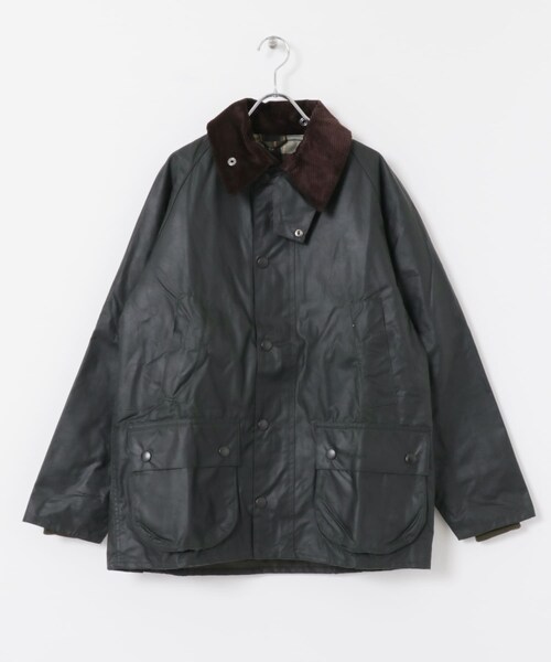 URBAN RESEARCH（アーバンリサーチ）の「Barbour　BEDALE WAX JACKET（ブルゾン・メンズ・SAGE/BLACK・36/38/40/42）」の13枚目の写真