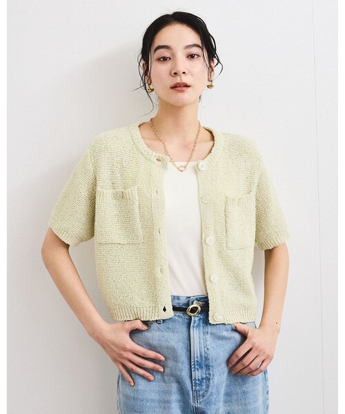 VIS(ビス)の「リングトップチェーンネックレス(ネックレス・レディース・ゴールド/シルバー・F)」の4枚目の写真