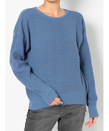 EVRIS | バックタックニットTOPS(ニット/セーター)