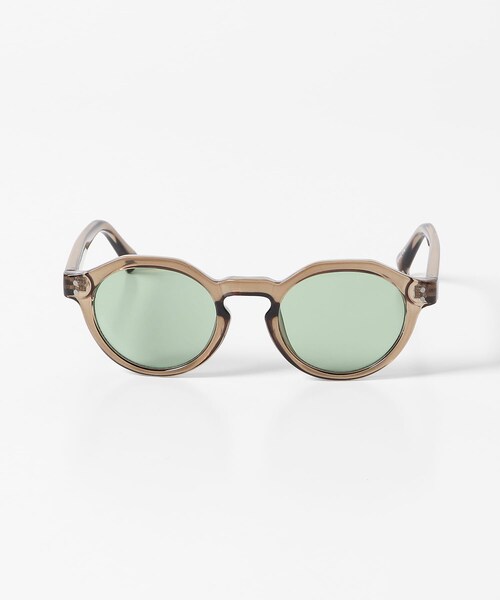 KBF（ケイビーエフ）の「ボストンフレームサングラス（メガネ・レディース・BLUE GRAY/GREEN/BROWN・one）」の6枚目の写真