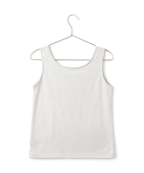 ROPE' PICNIC(ロペピクニック)の「ラメテレコタンクトップ(タンクトップ・レディース・ブラック/ホワイト/ブラウン・38)」の16枚目の写真