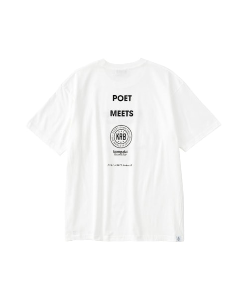 bonjour records(ボンジュールレコーズ)の「POET MEETS DUBWISE/ポエトミーツダブワイズ KOMPAKTRECORD BAR+PMD T-Shirt(Tシャツ/カットソー・レディース・ブラック/ホワイト・L/M/XL)」の9枚目の写真