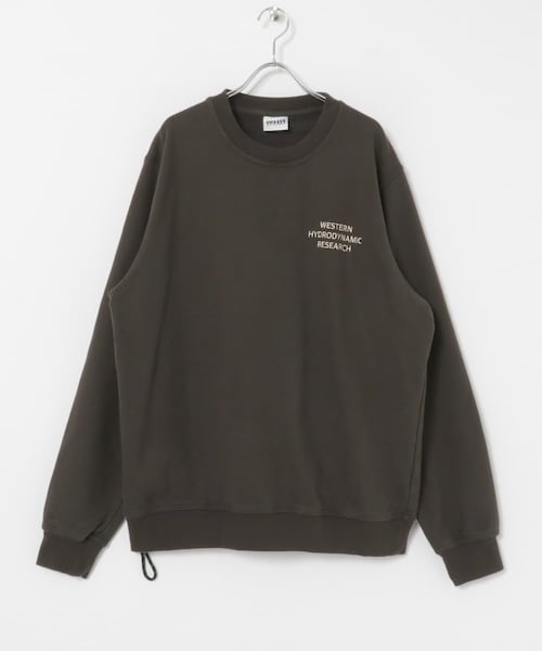 THE GOODLAND MARKET（ザグッドランドマーケット）の「Western Hydrodynamic Research　WORKER SWEAT CREW（スウェット・メンズ・15IVORY/40NAVY/01BLACK・M/XL）」の2枚目の写真
