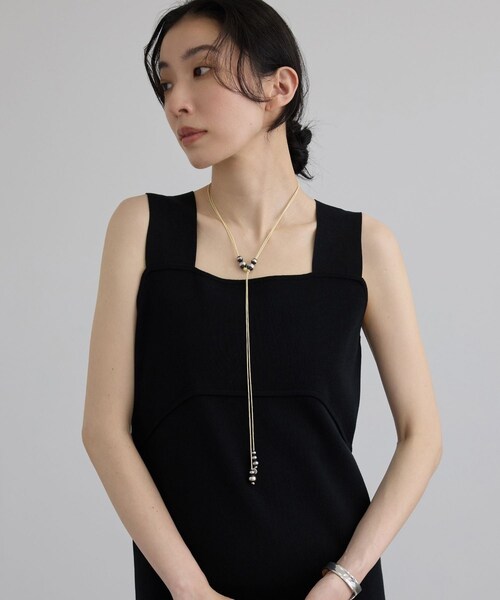 ADAM ET ROPE'(アダムエロペ)の「【J'aDoRe・店舗限定】【ERICKA NICOLAS BEGAY】コード×シルバーボールネックレス(ネックレス・レディース・その他・F)」の20枚目の写真