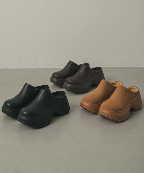 SENSE OF PLACE by URBAN RESEARCH（センスオブプレイスバイアーバンリサーチ）の「ボリュームソールサボサンダル（サンダル・レディース・BLACK/BROWN/CAMEL・S/M/L/XL）」の10枚目の写真