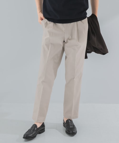 URBAN RESEARCH DOORS(アーバンリサーチドアーズ)の「LIFE STYLE TAILOR ストレッチコットンパンツ(スラックス・メンズ・CHARCOAL/GREIGE・44/46/48/50)」の2枚目の写真
