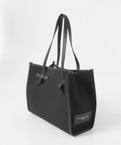 URBAN RESEARCH ROSSO（アーバンリサーチロッソ）の「GIANNI CHIARINI　MARCELLA（トートバッグ・レディース・NEROCORDA/PIETRACORD・-）」の5枚目の写真
