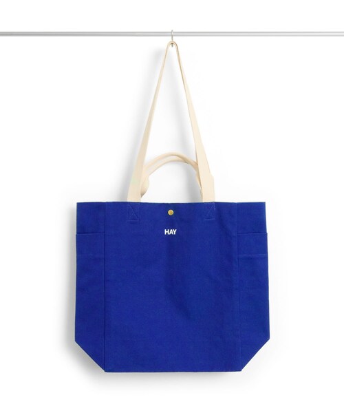 SENSE OF PLACE by URBAN RESEARCH（センスオブプレイスバイアーバンリサーチ）の「HAY　Everyday Tote Bag（トートバッグ・メンズ・SoftYellow/GRAY/PURPLE/DarkGreen/E.Blue/BURGUNDY/MOCHA・One）」の4枚目の写真