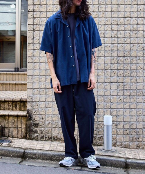 ADAM ET ROPE'（アダムエロペ）の「【WILD LIFE TAILOR】ライトウーステッド ベイカーパンツ（その他パンツ・メンズ・チャコール/ネイビー・L/M）」の13枚目の写真