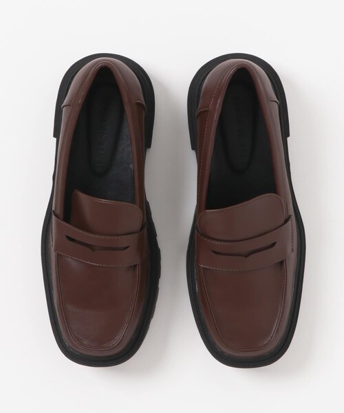 SENSE OF PLACE by URBAN RESEARCH(センスオブプレイスバイアーバンリサーチ)の「トラックソールコインローファー(ローファー・メンズ・BLACK/BROWN・26/27/28)」の22枚目の写真