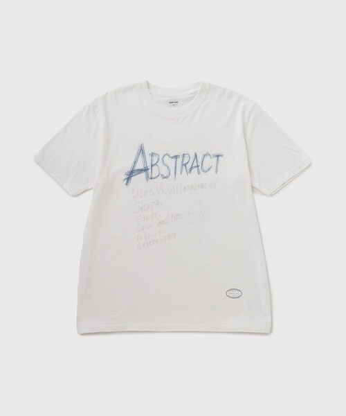 ADAM ET ROPE'（アダムエロペ）の「【TANGTANG for ADAM ET ROPE'】別注 HANDWRITING ABSTRACT（Tシャツ/カットソー・メンズ・ホワイト・L/XL）」の3枚目の写真