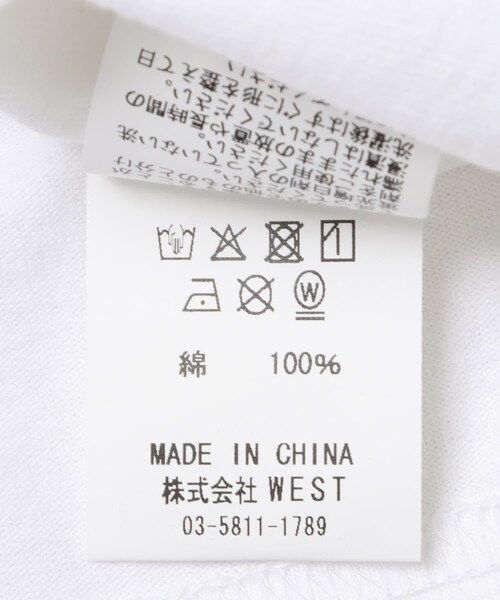 URBAN RESEARCH(アーバンリサーチ)の「CITY COUNTRY CITY LOGO COTTON T_CCCC(Tシャツ/カットソー・メンズ・WHITE/BLACK・M/L/XL)」の9枚目の写真