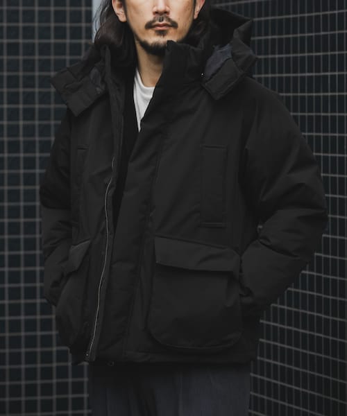 ITEMS URBANRESEARCH（アイテムズ アーバンリサーチ）の「THERMOLITEデタッチャブルフードジャケット（その他アウター・メンズ・L.KHK/NVY/BLK・M/L）」の5枚目の写真