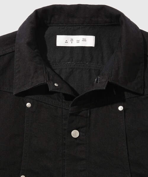 ADAM ET ROPE'(アダムエロペ)の「【BAL/バル】CARB POCKET DENIM JACKET(デニムジャケット・メンズ・ブラック/ネイビー・2/3)」の7枚目の写真