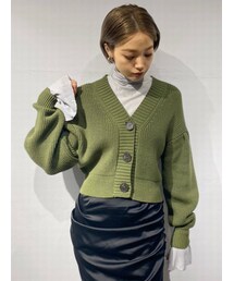 EMODA | ワイドリブオーバーカーディガン(カーディガン/ボレロ)