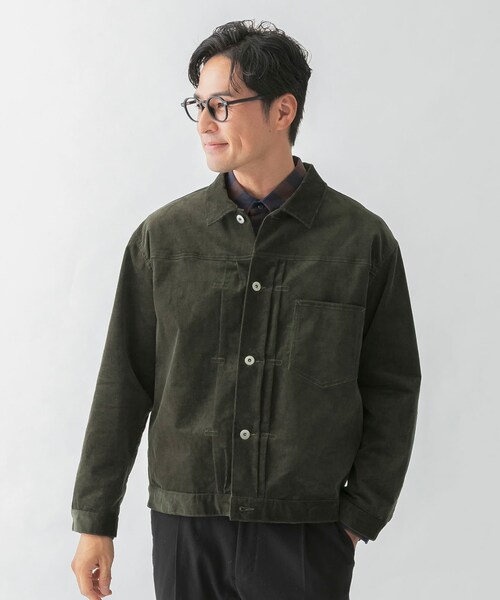 URBAN RESEARCH ROSSO（アーバンリサーチロッソ）の「『XLサイズあり』リラックスコーデュロイブルゾン（ブルゾン・メンズ・KHAKI/MOCHA/BLACK・M/L/XL）」の3枚目の写真