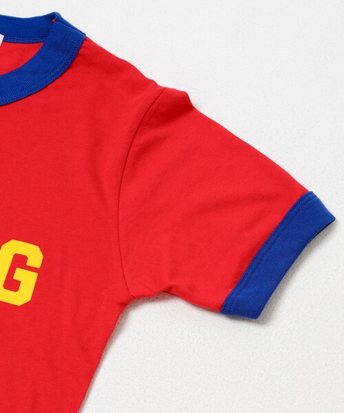 URBAN RESEARCH（アーバンリサーチ）の「Teya　Flock Letter Ringer T-shirts（Tシャツ/カットソー・レディース・BLACK/RED・S/L）」の9枚目の写真