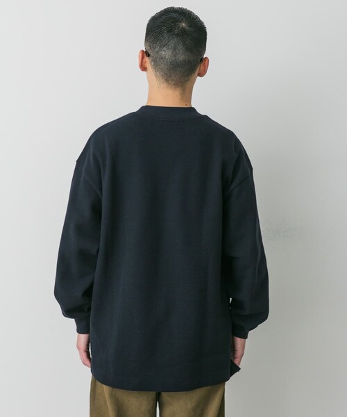 URBAN RESEARCH DOORS(アーバンリサーチドアーズ)の「『別注』LACOSTE×DOORS thick pique mock long-sleeve(Tシャツ/カットソー・メンズ・HAMMAM/ABINE/OPIUM・3/4/5)」の16枚目の写真