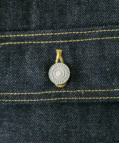 URBAN RESEARCH DOORS（アーバンリサーチドアーズ）の「SASSAFRAS　Gardener Jacket（デニムジャケット・メンズ・Indigo・S/M/L）」の6枚目の写真