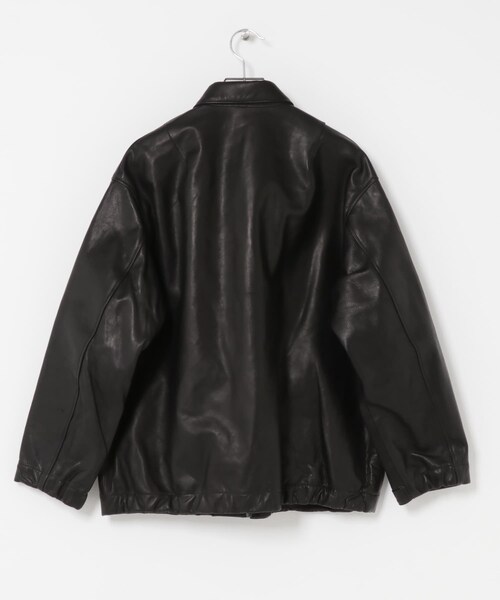 URBAN RESEARCH（アーバンリサーチ）の「semoh　Horse Leather Jacket（ライダースジャケット・メンズ・BLACK・2）」の9枚目の写真