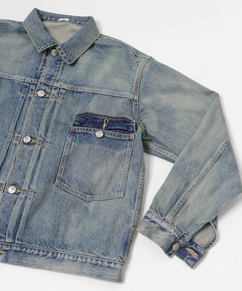 URBAN RESEARCH(アーバンリサーチ)の「A PRESSE 1st Type Denim Jacket(デニムジャケット・メンズ・INDIGO・44/46/48/50)」の5枚目の写真